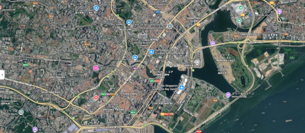 シンガポールMAP